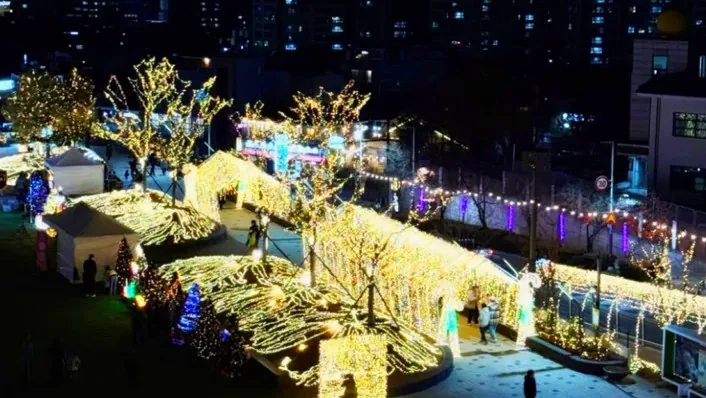 앞산겨울정원 풍경 / 사진=대구 공식 블로그