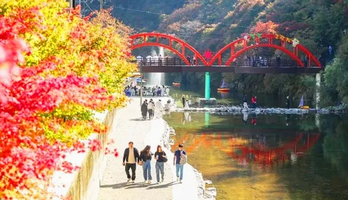 철암단풍축제 풍경 / 사진=한국관광콘텐츠랩
