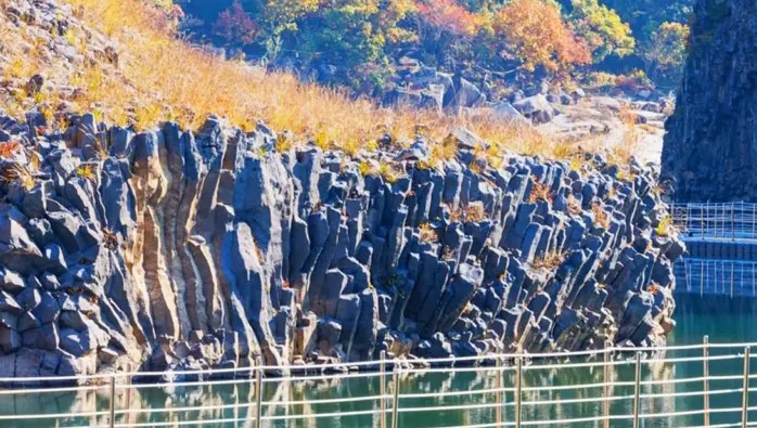 한탄강 물윗길 주상절리 / 사진=철원군 문화관광