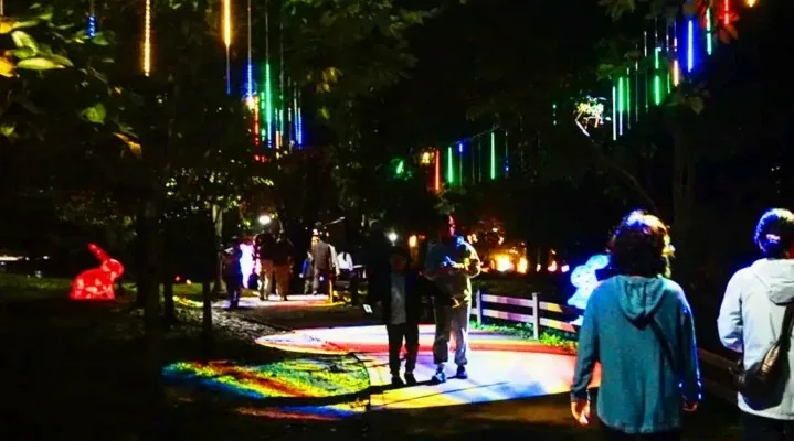 구리 빛 축제 / 사진=구리시 공식 블로그 송현서