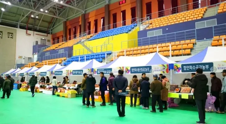 함안곶감축제 행사 모습 / 사진=함안군 공식 블로그 정윤희