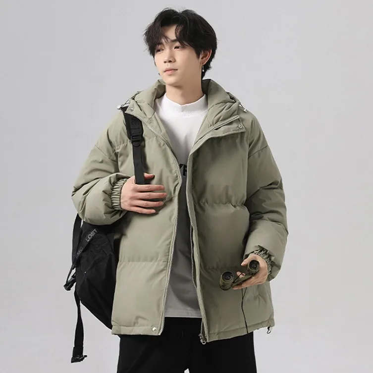 벨로시티 남녀공용 오버핏 웰론 푸퍼 후드 패딩