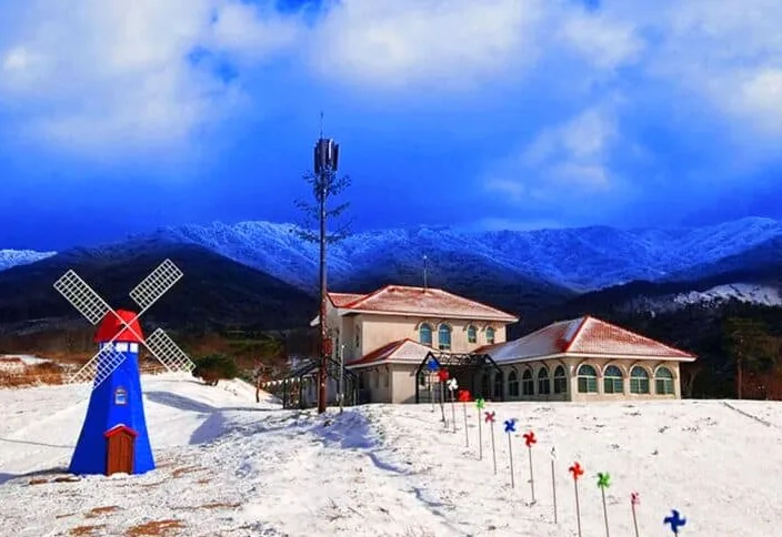 지리산 축제 설경 / 사진=지리산허브밸리