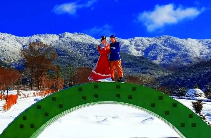 지리산 남원 바래봉 눈꽃축제 / 사진=지리산허브밸리