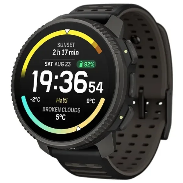 순토 버티컬 2 티타늄 블랙, 48.6mm, 단품, GPS + 블루투스