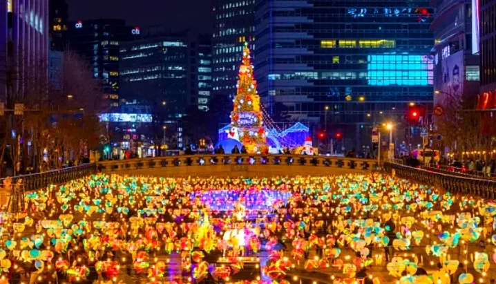 서울빛초롱축제 트리 / 사진=서울특별시 공식 블로그